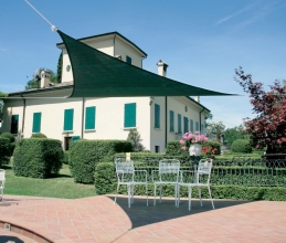 VERDEMAX stínící tkanina trojúhelník 3,6m Zelená VERDEMAX stínící tkanina trojúhelník 3,6m Zelená