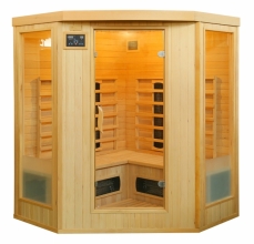 INFRASAUNA DeLUXE 4440 CB/CR rohová INFRASAUNA DeLUXE 4440 CB/CR rohová