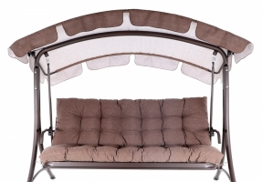 Sedák + stříška pro houpačku San Diego Hnědá