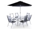 Stolová sestava se slunečníkem VeGAS 6-AL Stolová sestava se slunečníkem VeGAS 6-AL